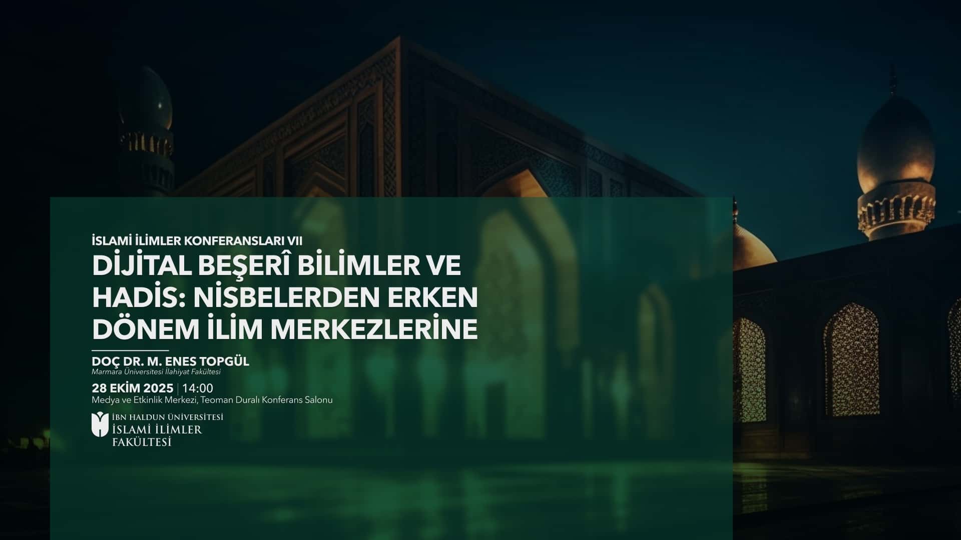 Digital Humanities and Hadith: From Nisbas to Early Centers of Learning