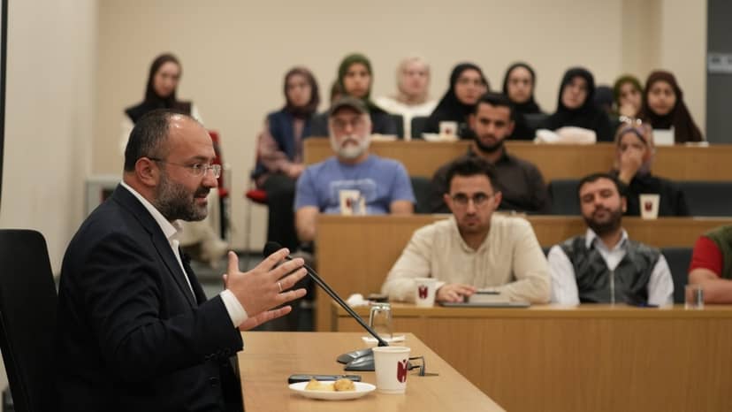 We Hosted Taha Kılınç for the 'Where is the Islamic World?' Conference