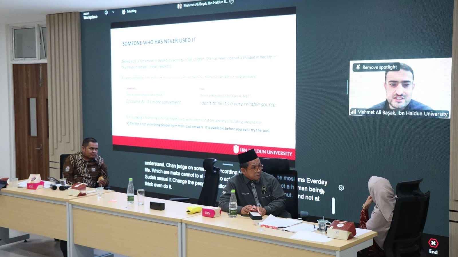 Dr. Mehmet Ali Başak “The Future of Islamic Law and Artificial Intelligence” Temalı Uluslararası Konferansta Davetli Konuşmacı Olarak Yer Aldı