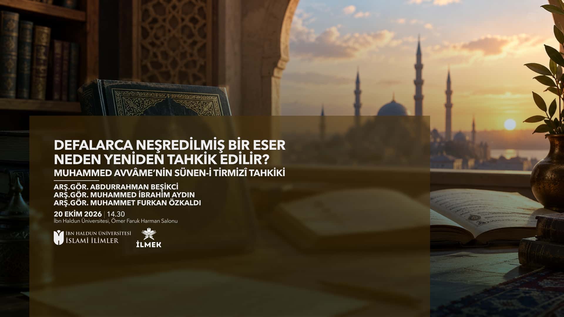 Why Re-Edit a Frequently Published Work? Muhammad Awwamah’s Critical Edition of Sunan al-Tirmidhi